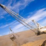 Trucks Unloading Sands — Labour Hire in Moranbah, QLD