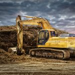 Excavator on Mining — Labour Hire in Moranbah, QLD